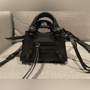 Balenciaga Grained Calfskin Neo Classic Super Nano City